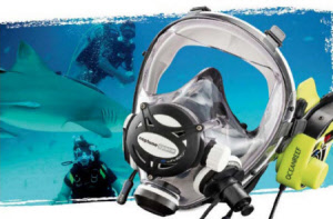 Full face dive mask Neptun Space