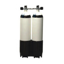 Diving double Tanks  2x7 Liter Air Standard