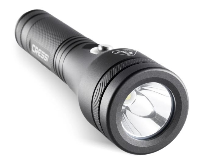 Cressi Astra dive torch 1200 Lumen