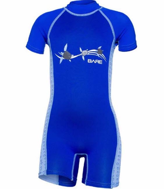 Bare Kids Shorty Wetsuit Guppy