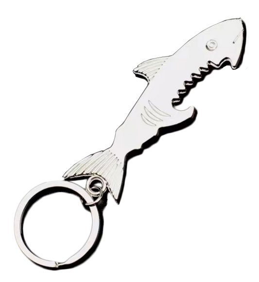 Schlüsselanhänger Flaschenöffner Hai