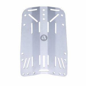 Apeks Grundplatte Backplate Aluminium