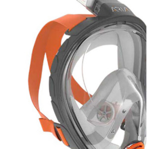 Ocean Reef Aria full face snorkeling mask strap