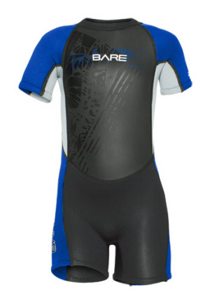 Bare Kids Shorty Wetsuit Tadpole