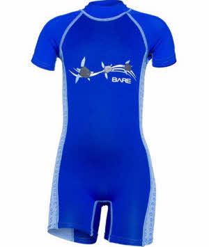 Bare Kids Shorty Wetsuit Guppy