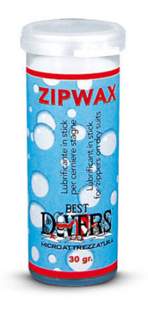 Best Divers Zipper wax