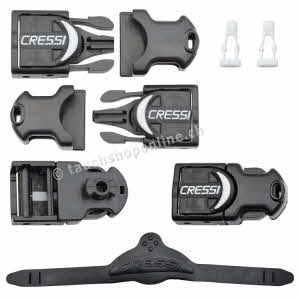 Cressi Palmes Boucle Kit Frog Plus