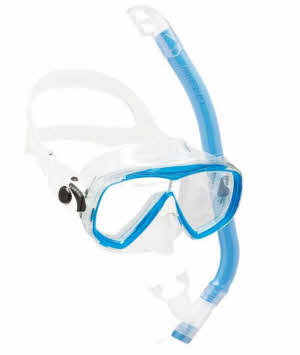 Cressi Dive Mask Snorkel Estrella Vip Junior Set