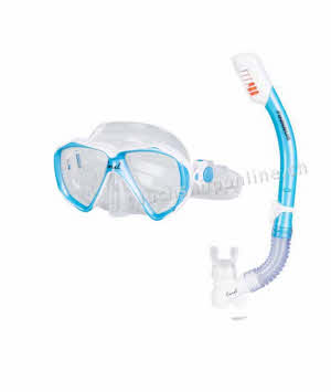 Mares Kids Snorkelset Bundle snorkel diving mask finsbag