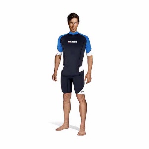 Mares Rash Guard Trilastic Short Sleeve Hommes