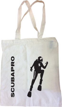 Scubapro shopping bag with shoulder strap