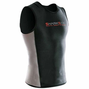 Mens 3mm Sleeveless Tight Wetsuit Jacket SUP Diving Wet Suit Top Neopren Shirt 