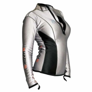 Sharkskin Chillproof Climate Control Langarm Shirt Damen