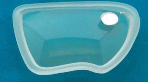 Mares optische Tauchmasken Gläser Vollglas Pluskorrektur