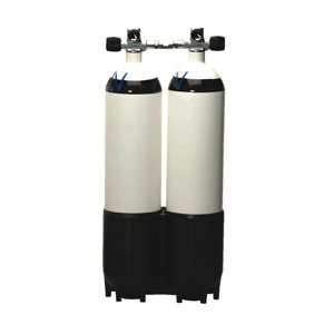 Tauchflaschen Doppelgerät 2 x 12 Liter Standard